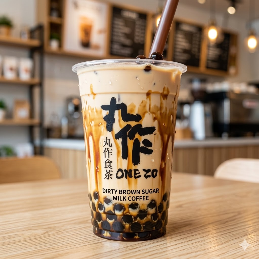 Dirty Brown Sugar Milk Coffee Small